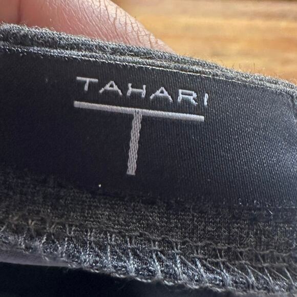 T Tahari Charcoal Midi Pencil Skirt – Size XL - Picture 6 of 8